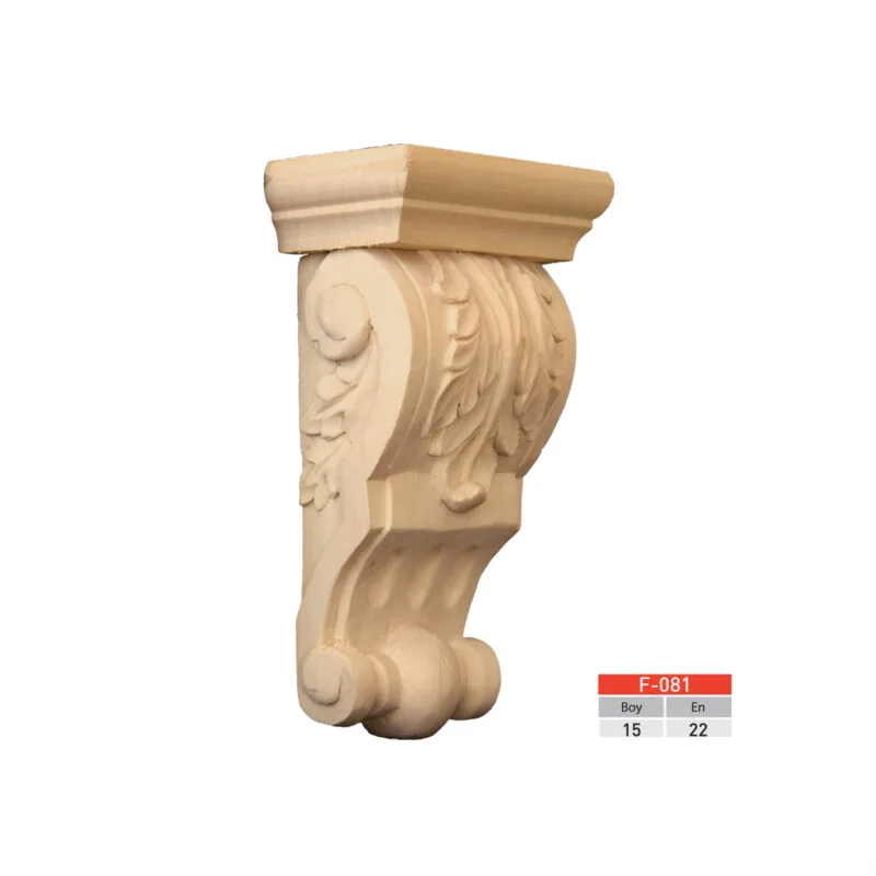 F 081 Oymalı Dekoratif Köşe