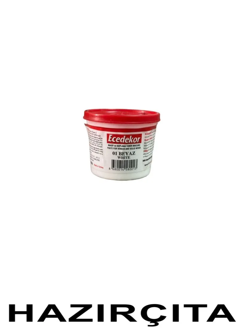 Ece Dekor Ahşap Tamir Macunu Beyaz 200 Gr