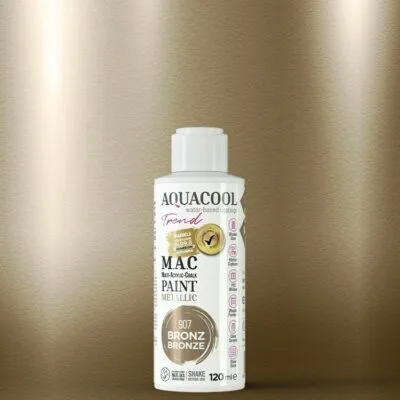 Aquacool Trend M.A.C Su Bazli Akrilik Lake Metalik Boya 907 Bronz