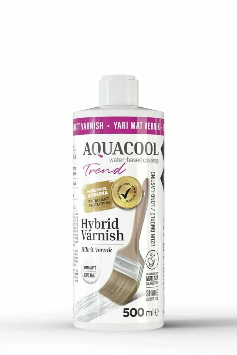 Aquacool Trend Hibrit 500 ml Vernik - Görsel 3