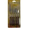 PaletteKnivesMetalSpatula5liSet